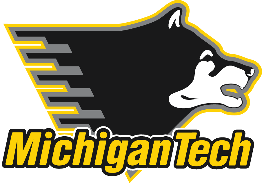 Michigan Tech Huskies 2005-2015 Primary Logo iron on paper